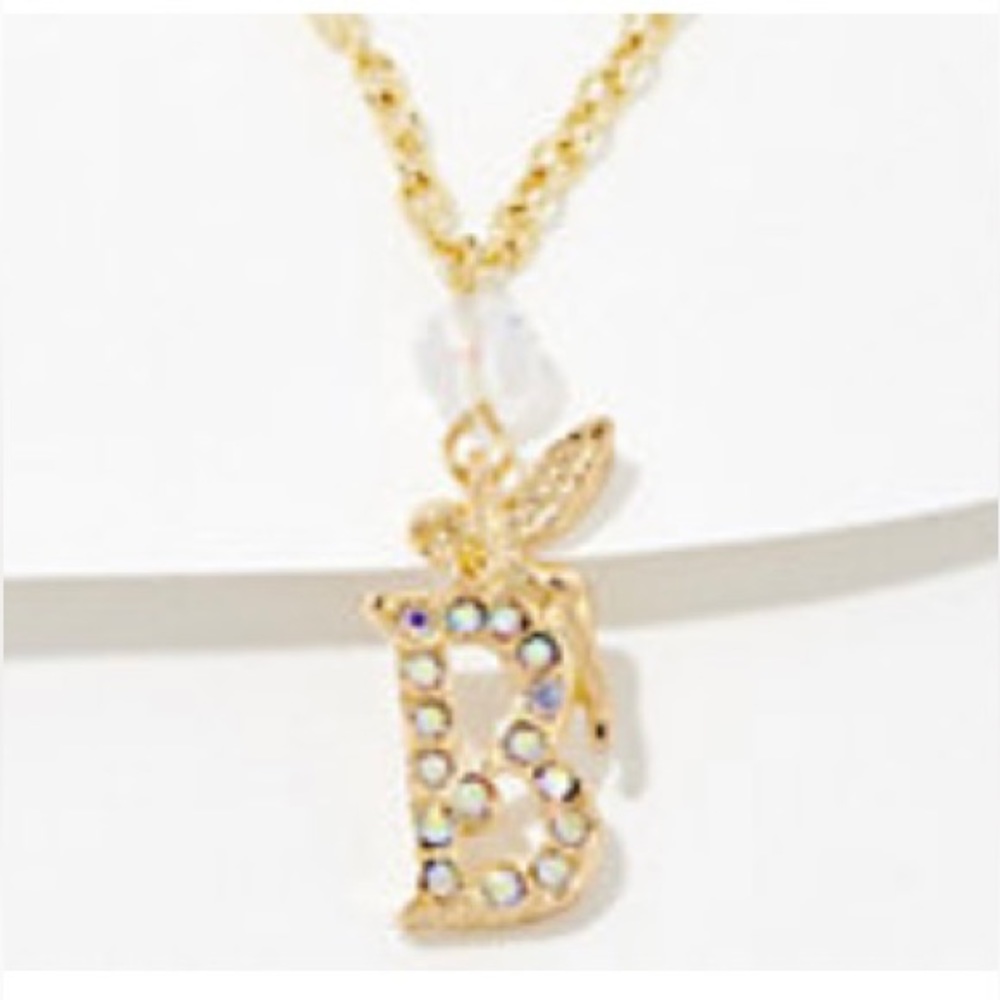 NWT Kirks Folly the Enchanted Collection Monogram Fairy Necklace.Fairycore